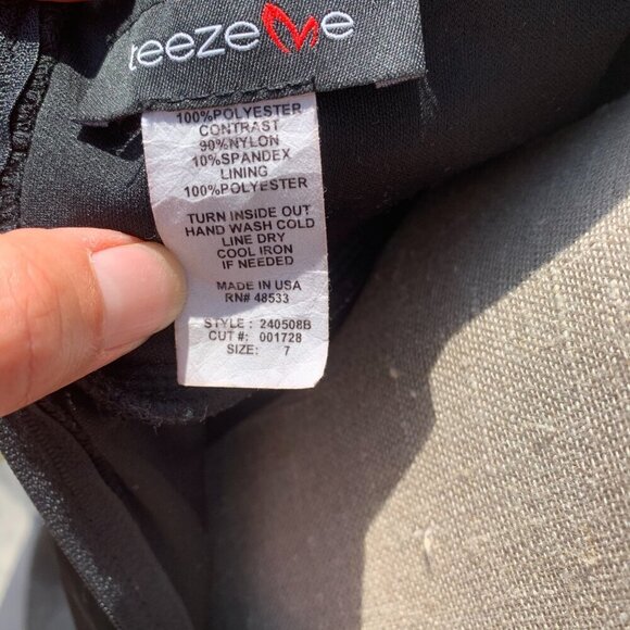 Y2K Whimsigoth Fairy Halter Dress Black Sheer Chiffon Lace High Low Hem - Picture 9 of 9